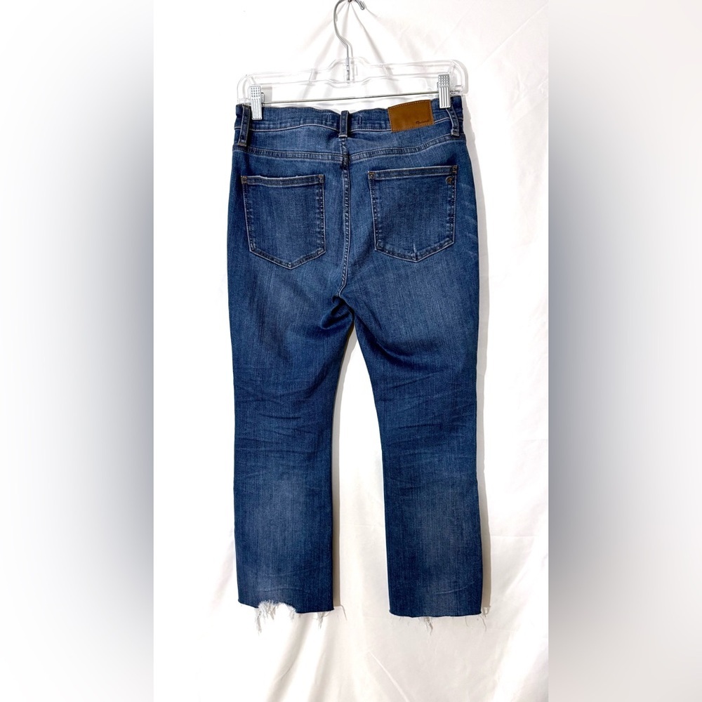 Madewell Cali Demi-Boot Button Fly Stretch Mid Rise Ankle Length Jeans Size 26 - Picture 6 of 15